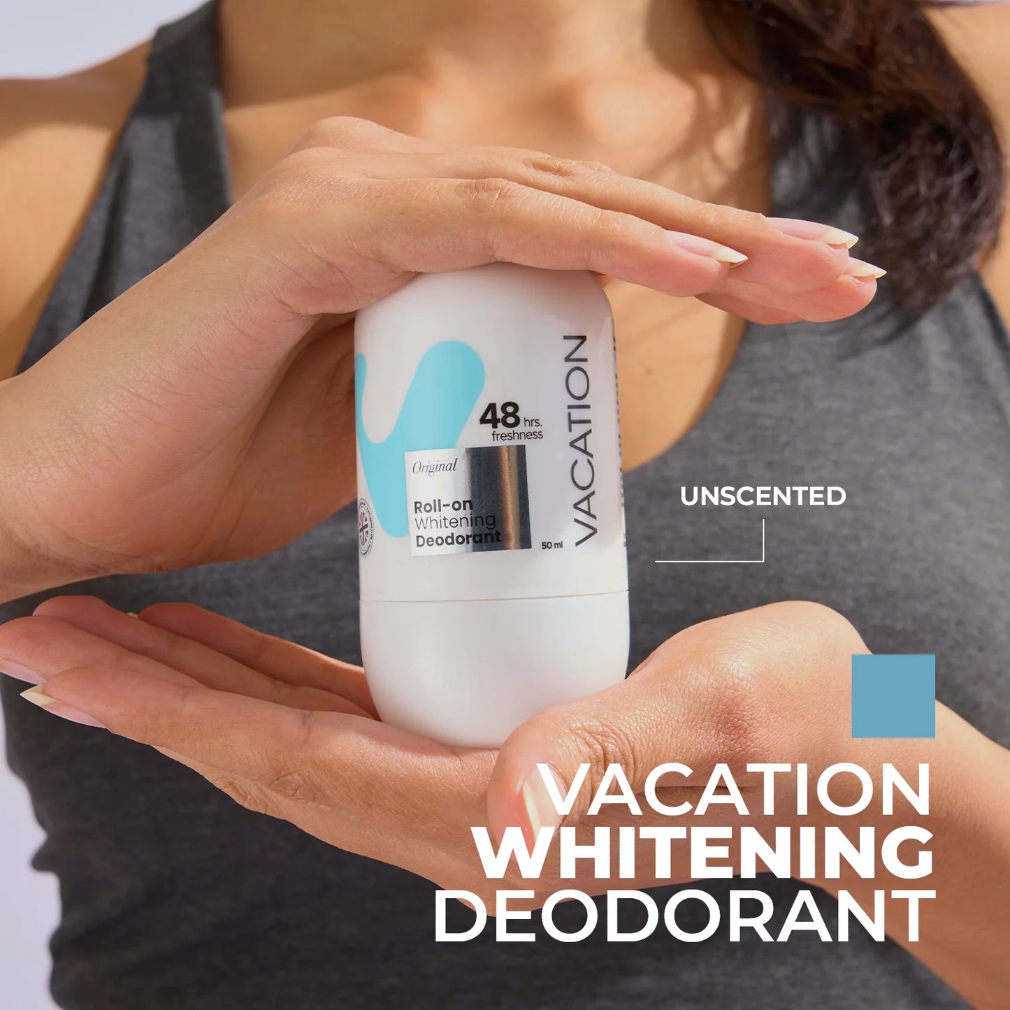 Vacation Original Unscented Whitening Deodorant 50 ml