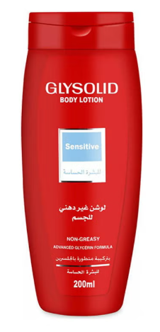 lotion sensitive skin Red 200ml