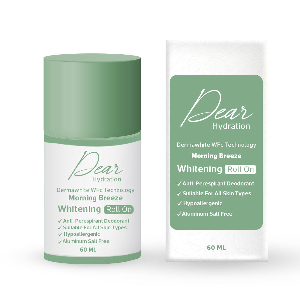 Dear deodorant and antiperspirant and whitening for underarms morning breeze 60 ML