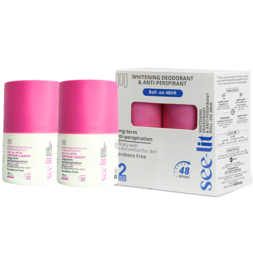 see-lit roll on cotton candy 50ml 1+1 Offer