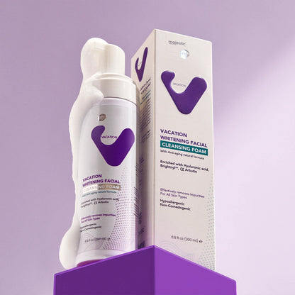 Vacation Whitening Facial Cleansing Foam 200ml