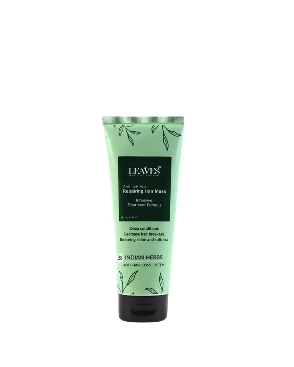 Leaves hair mask