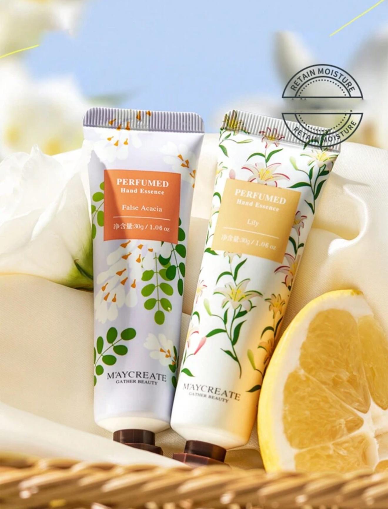 Fruit & Plant Fragrance Hand Cream Moisturizing & Hydrating Anti-Chapping Smooth Hands