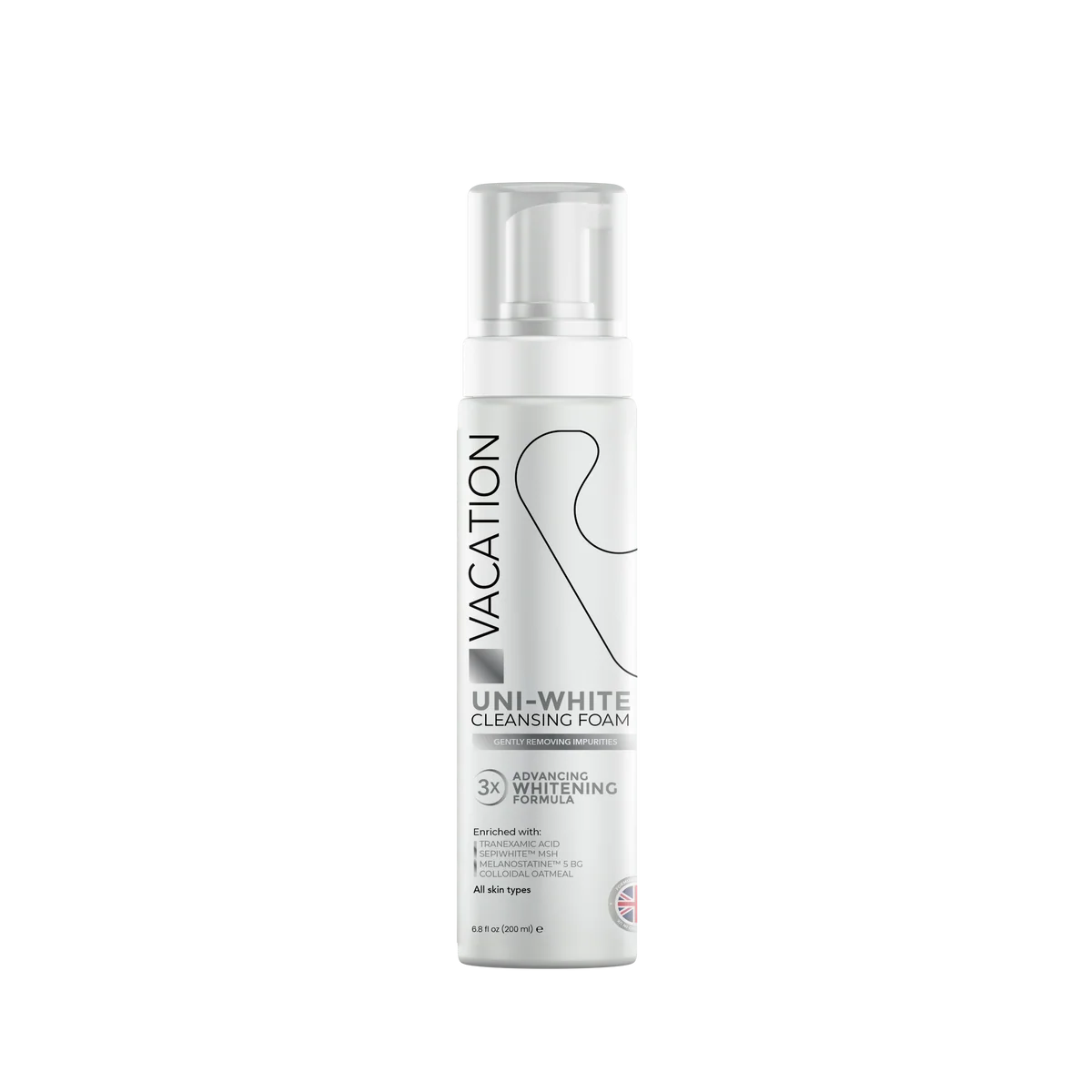 VACATION UNI-WHITE CLEANSING FOAM 200ML