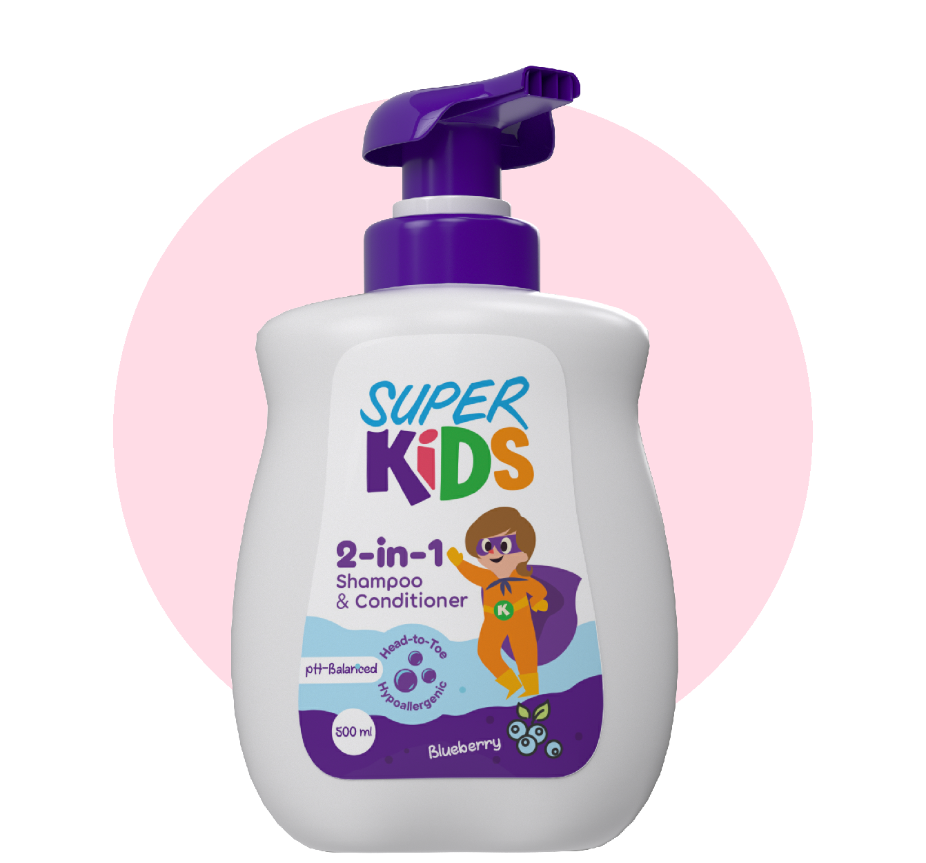 Superkids 2 in 1 (Shampoo & Conditioner)