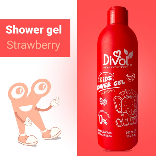 Divol Shower gel Strawberry 300ML