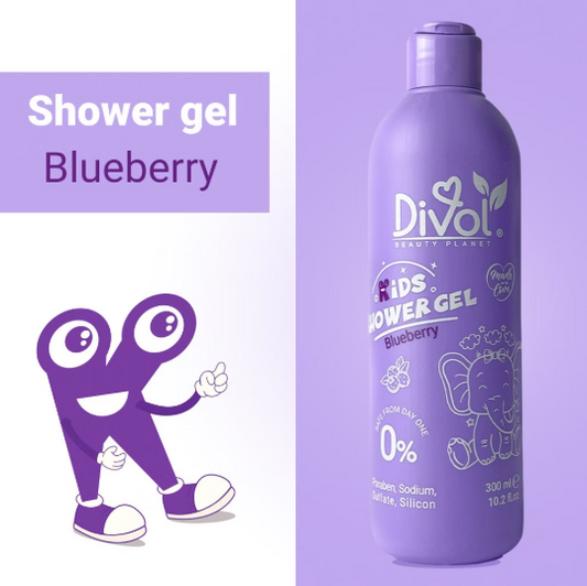 Divol Shower gel Blueberry 300ML