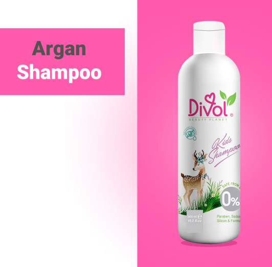 Divol shampoo with Argan 300 Ml