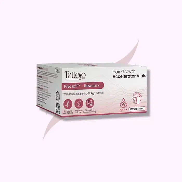 Tettello Hair Growth Accelerator Vials (12*10 ml)