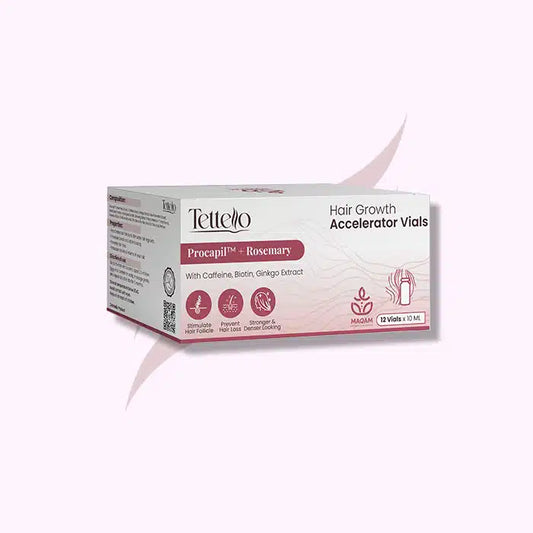 Tettello Hair Growth Accelerator Vials (12*10 ml)