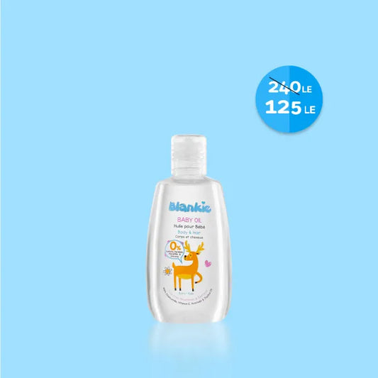 Baby oil 2 in 1 for hair and body